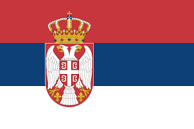 Serbische Flagge